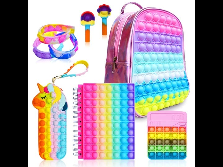 buquehm-pop-fidget-backpack-for-girls-pop-it-bagspop-it-notebook-and-unicorn-pencil-case-for-kids-fi-1