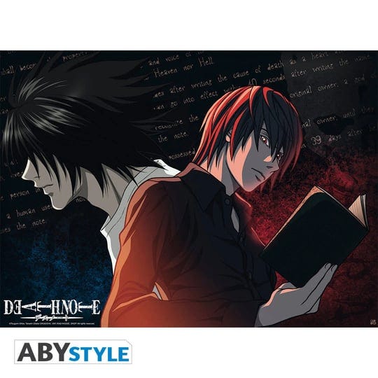 abystyle-death-note-l-vs-light-mini-poster-1