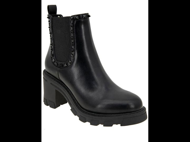 bcbgeneration-trista-chelsea-boot-womens-black-black-studs-size-8-5-boots-bootie-chelsea-lug-1
