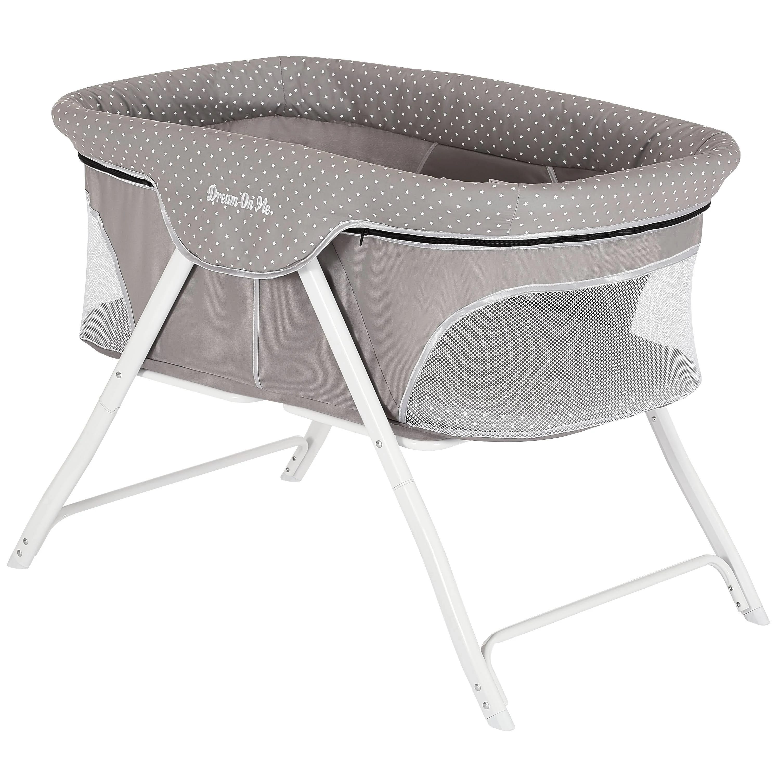 Traveler Portable Twinkle Grey Bassinet | Image