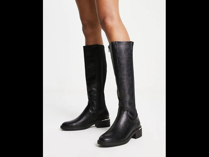 new-look-flat-riding-boots-in-black-1