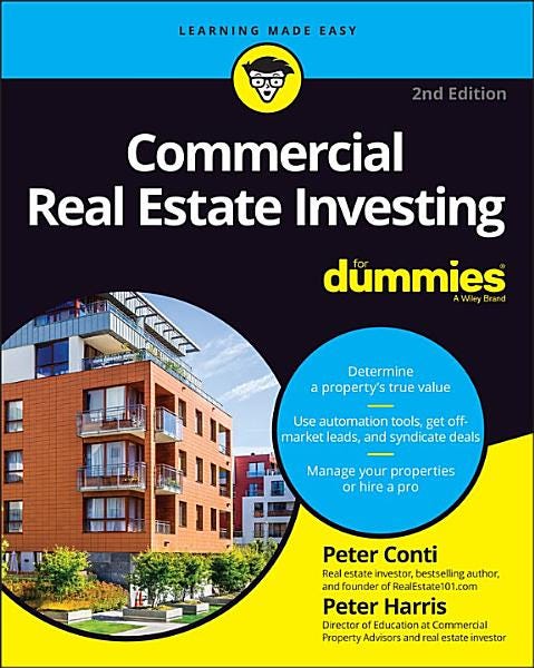 [PDF] Commercial Real Estate Investing For Dummies By Peter Conti