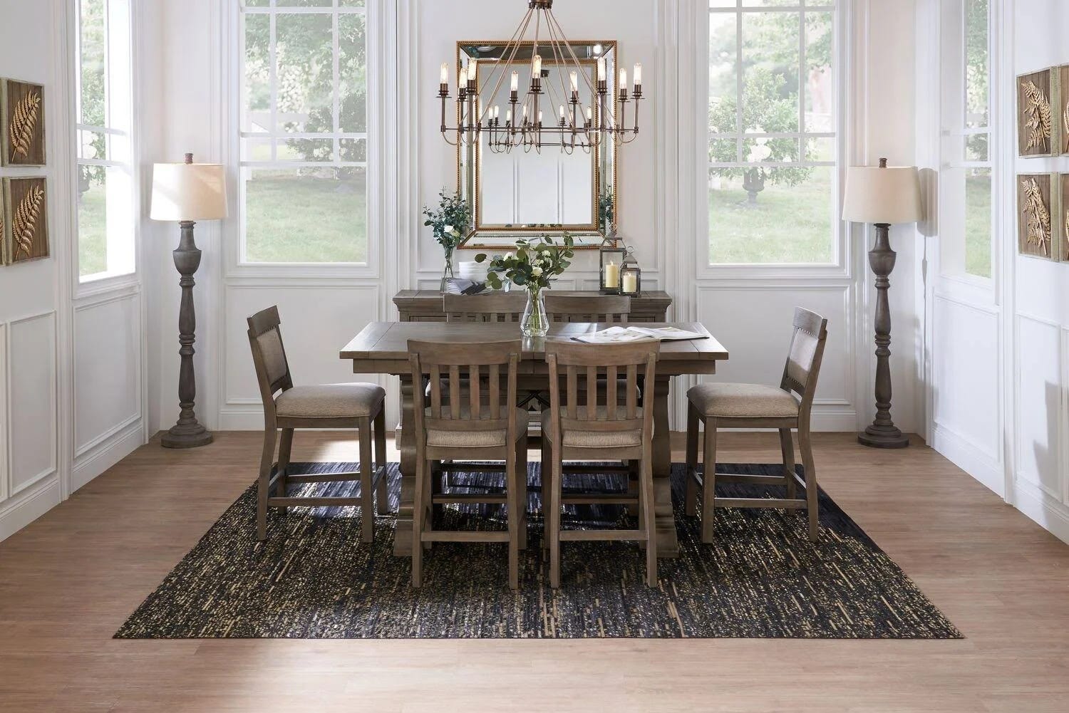 Designer Charthouse Counter-Height Dining Table | Image