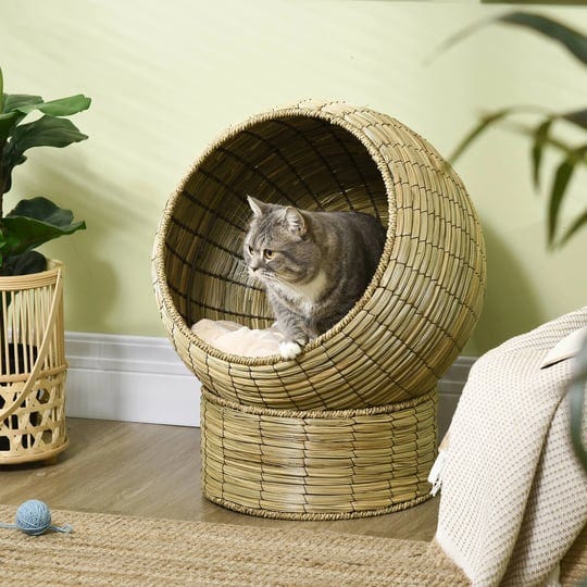pawhut-cat-basket-bed-with-cat-egg-chair-shape-woven-elevated-cat-bed-kitty-house-raised-wicker-cat--1