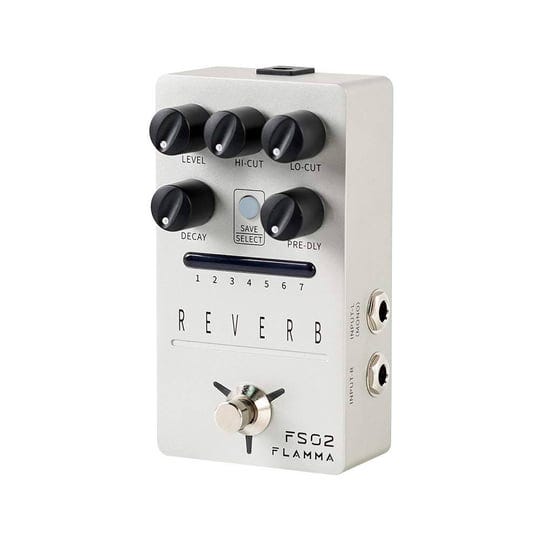 flamma-fs02-reverb-guitar-pedal-stereo-digital-effects-pedal-7-storable-preset-slots-7-reverb-effect-1