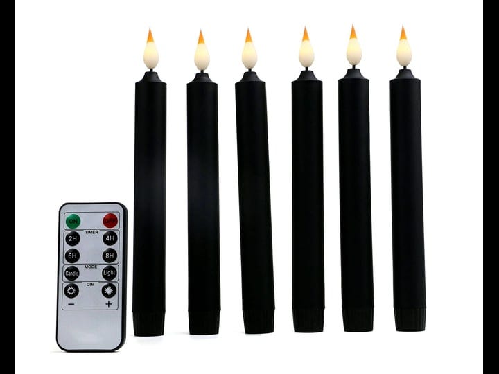 kitch-aroma-3d-wick-plastic-black-flameless-taper-candles-led-candles-black-taper-led-candles-hallow-1