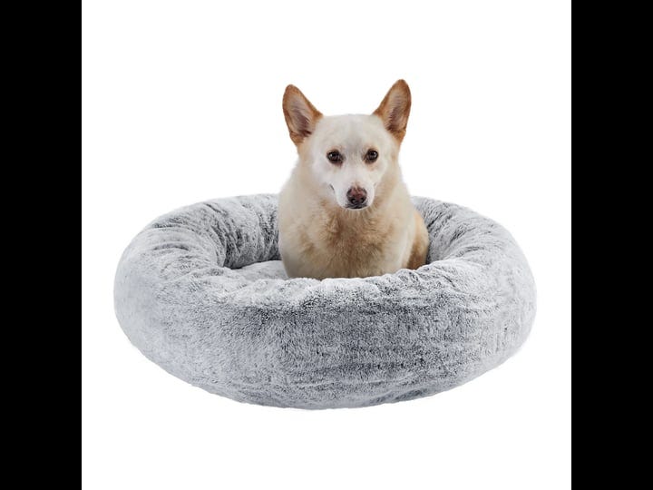 best-friends-by-sheri-snugglesoft-faux-rabbit-fur-memory-foam-calming-donut-bed-for-dogs-and-cats-gr-1
