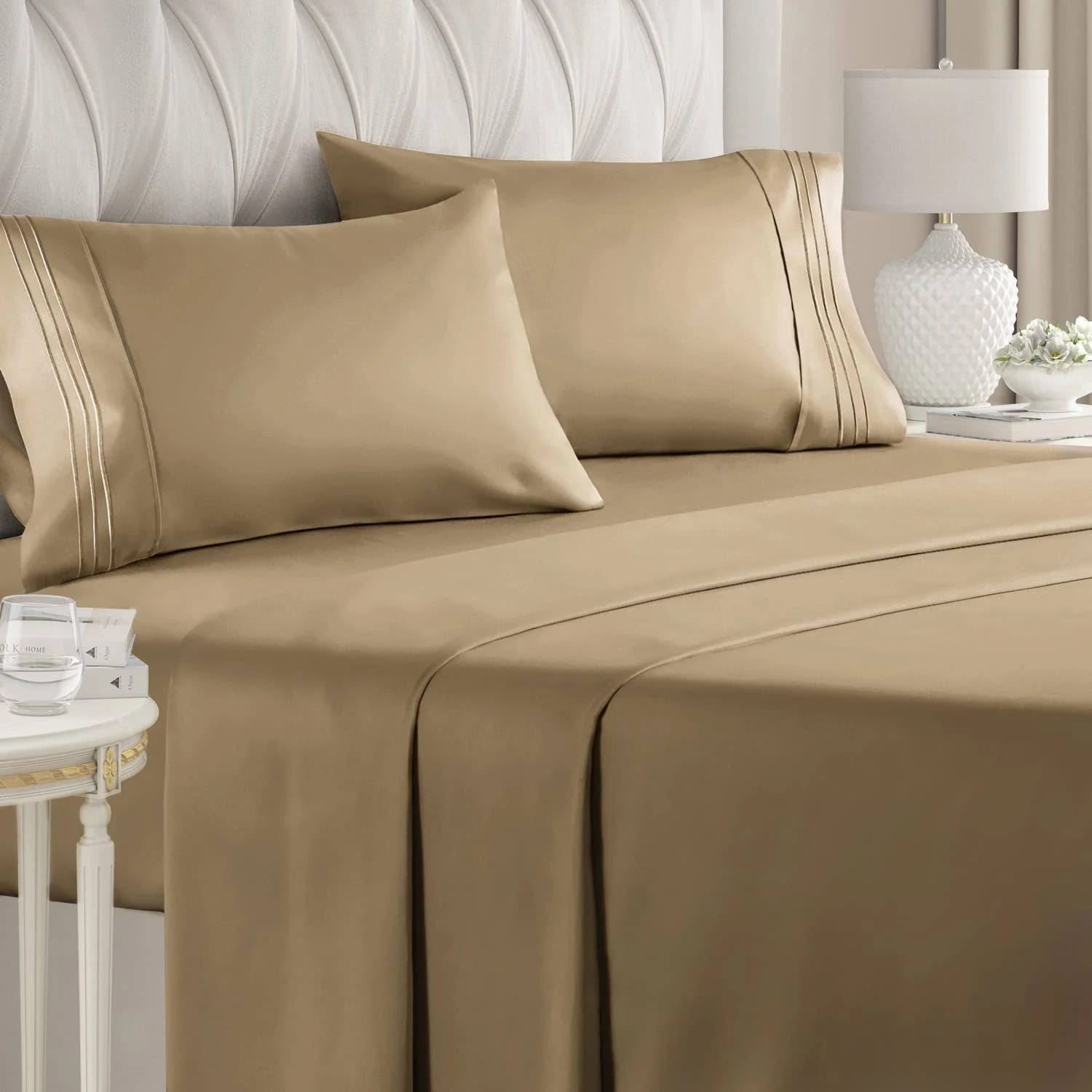 Luxury King Size Sheet Set - Extra Soft Hotels | Image