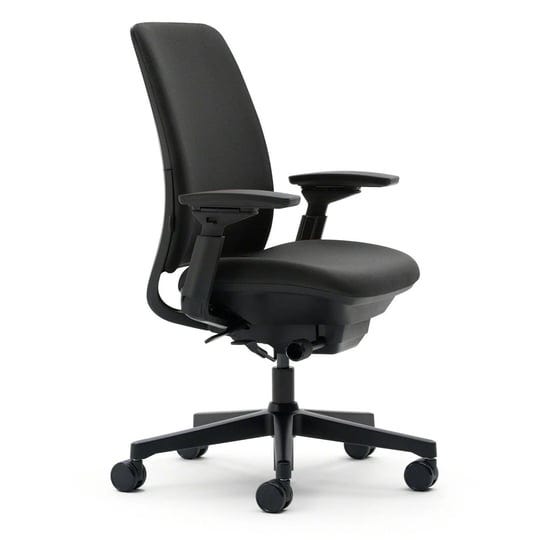 steelcase-amia-fabric-office-chair-black-carpet-casters-1