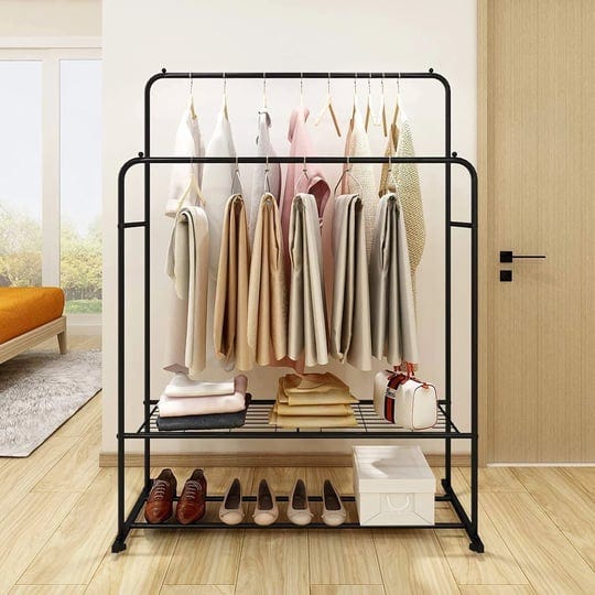 bofeng-clothing-garment-rack-metal-heavy-duty-double-rail-clothes-rack-organizer-2-tier-storage-shel-1