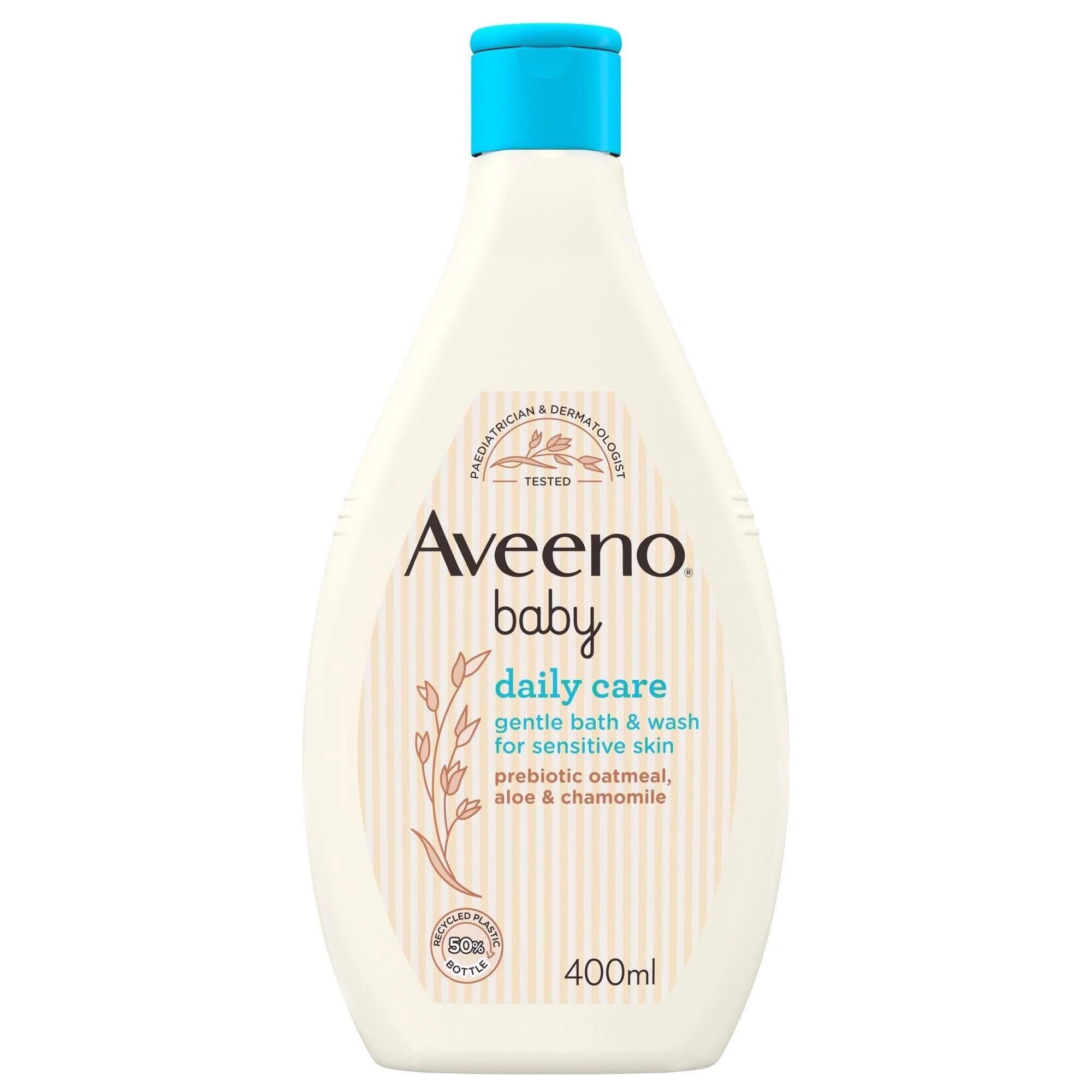 Gentle Aveeno Oatmeal Baby Bath for Newborns and Sensitive Skin | Image