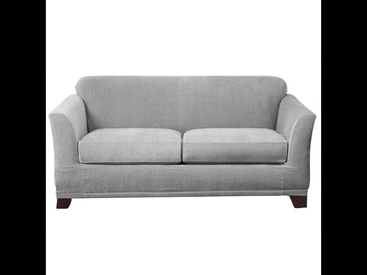 stretch-modern-block-loveseat-slipcover-gray-sure-fit-1