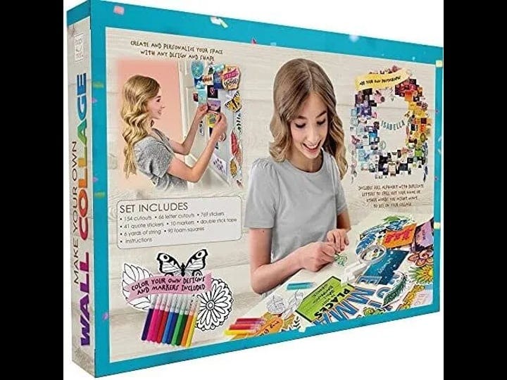 hapinest-diy-wall-collage-picture-arts-and-crafts-kit-for-teen-girls-gifts-ages-10-11-12-13-14-years-1