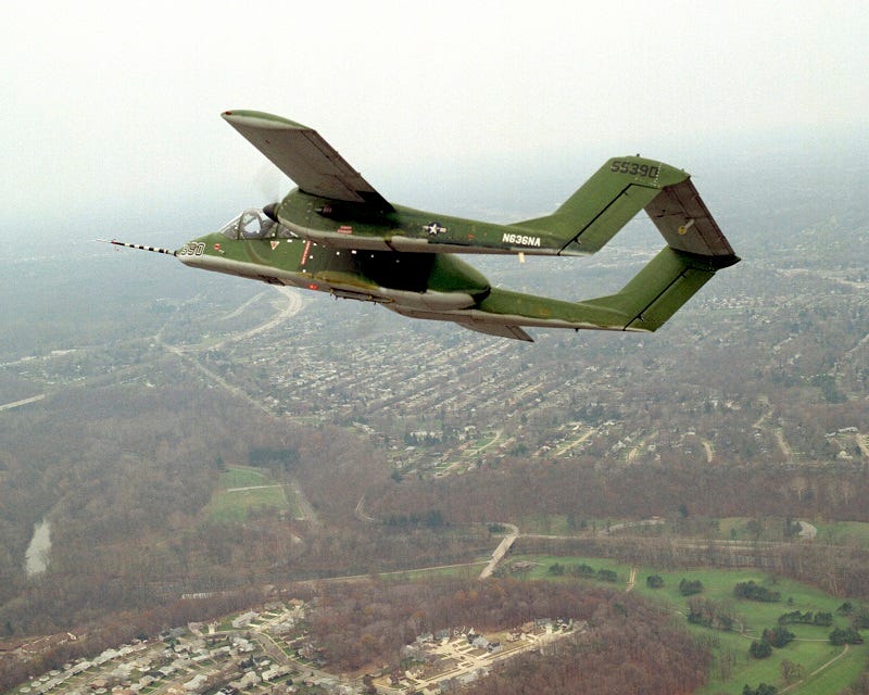 OV-10 AIRCRAFT IN FLIGHT NASA Identifier: C-1991-11231