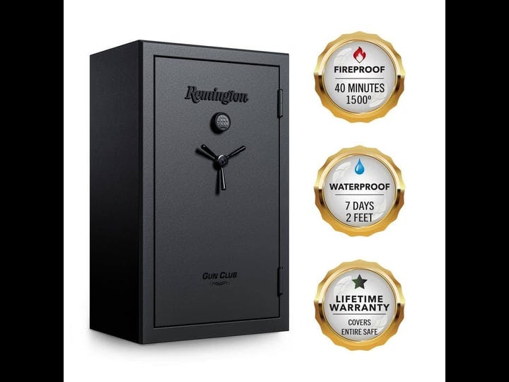 remington-gun-club-36-plus-4-gun-fireproof-and-waterproof-gun-safe-with-electronic-lock-black-gloss--1