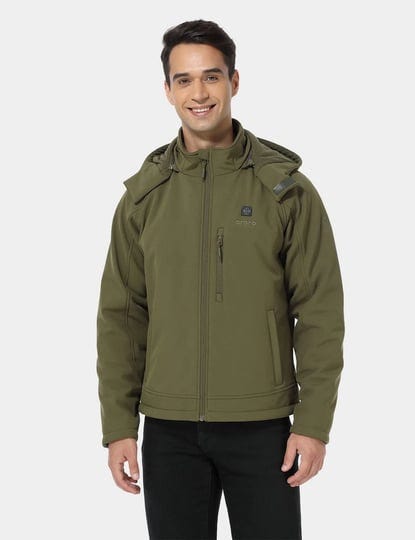 mens-heated-jacket-with-battery-detachable-hood-ororo-canada-olive-2xl-1