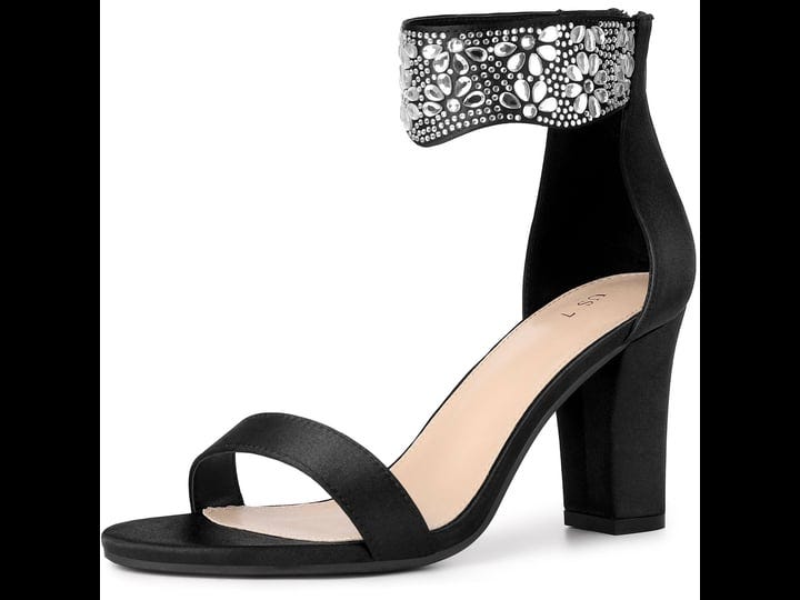 womens-rhinestone-diamond-decor-crystal-ankle-strap-chunky-heel-sandals-black-10-1