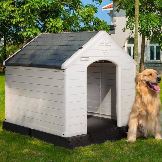 pukami-plastic-dog-house-outdoor-indoordurable-dog-house-for-small-medium-large-dogswaterproof-dog-h-1