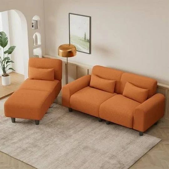 aukfa-85-inch-reversible-sectional-sofa-deep-seat-couch-with-chaise-for-living-room-3-pillows-orange-1