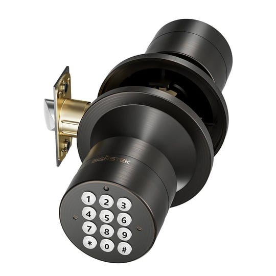 signstek-yl-99-electronic-keypad-entry-door-knob-for-room-security-in-oil-rubbed-bronze-finish-1