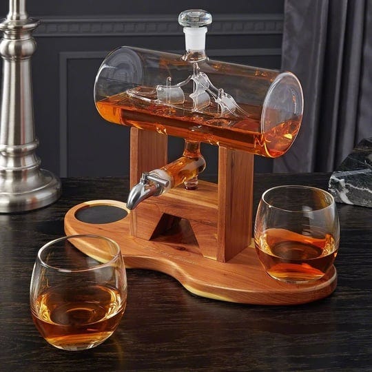 ship-in-a-bottle-decanter-with-two-glasses-clear-1