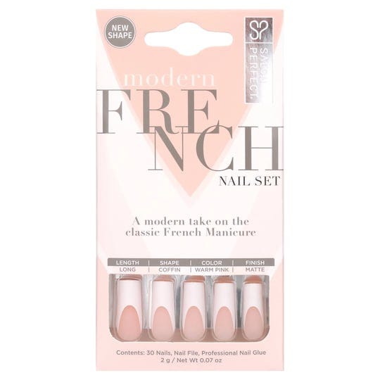 salon-perfect-156-modern-french-thick-tip-artificial-nails-white-30-ct-1