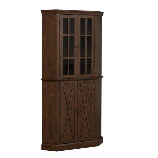 home-source-enclosed-mahogany-corner-cabinet-1