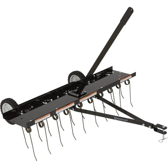 strongway-49175-40-inch-tow-behind-dethatcher-20-spring-steel-tines-size-large-1
