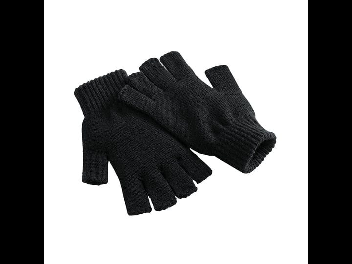 beechfield-adult-plain-fingerless-gloves-adult-unisex-size-one-size-black-1