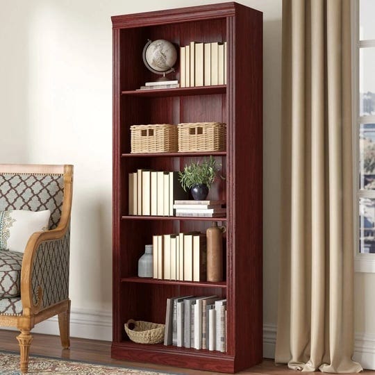 huckins-standard-bookcase-laurel-foundry-modern-farmhouse-color-harvest-cherry-1