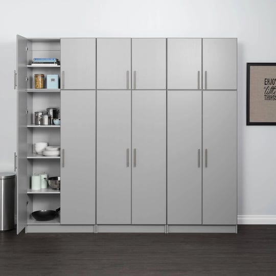 prepac-elite-6-piece-modern-wooden-utility-storage-cabinet-unit-set-light-gray-1