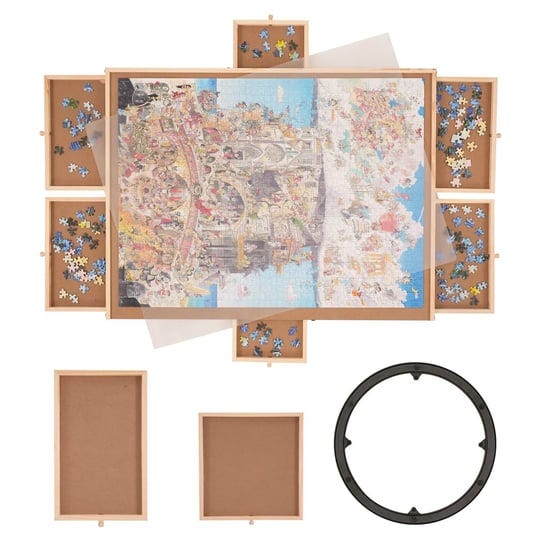 vevor-1500-piece-puzzle-board-with-6-drawers-and-cover-32-7x24-6-rotating-wooden-jigsaw-puzzle-plate-1