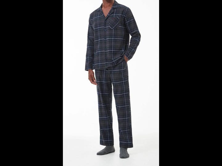 barbour-mens-laith-pajama-set-black-slate-tartan-size-medium-1