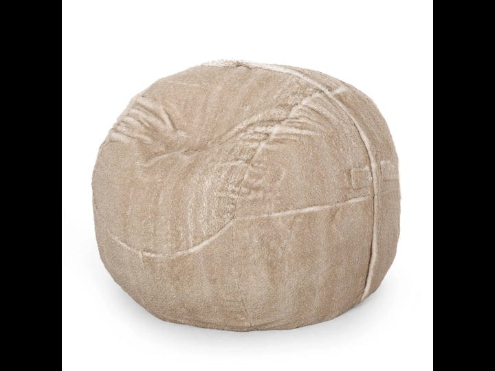 gdfstudio-maysville-modern-glam-5-foot-faux-fur-winter-bean-bag-snow-flecks-of-beige-other-furniture-1