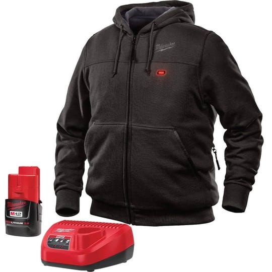 milwaukee-hoodie-m12-12v-lithium-ion-heated-jacket-kit-front-and-back-heat-zones-battery-and-charger-1