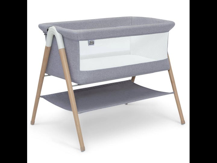 simmons-kids-koi-by-the-bed-bassinet-with-breathable-mesh-and-natural-beechwood-legs-dove-grey-1
