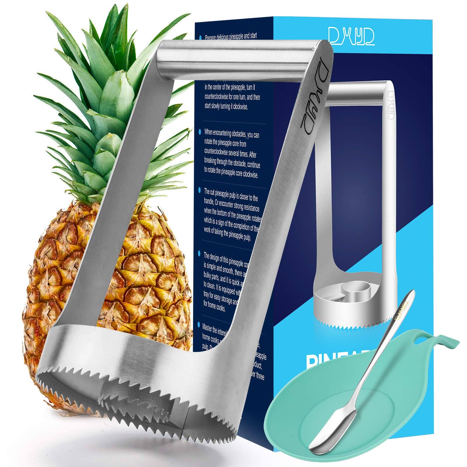 DXYD Pineapple Corer: Efficient Stainless Steel Pineapple Core-pulling Machine | Image