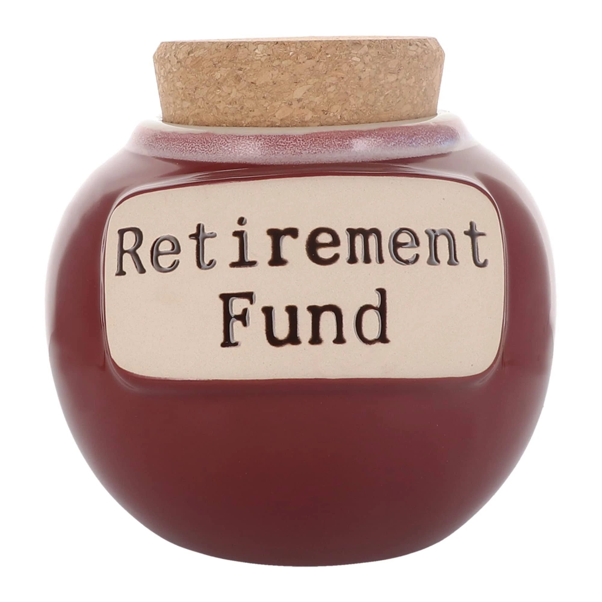 Classic Retirement Piggy Bank: BPA-Free, Food Safe, and Stylish Gift Idea | Image
