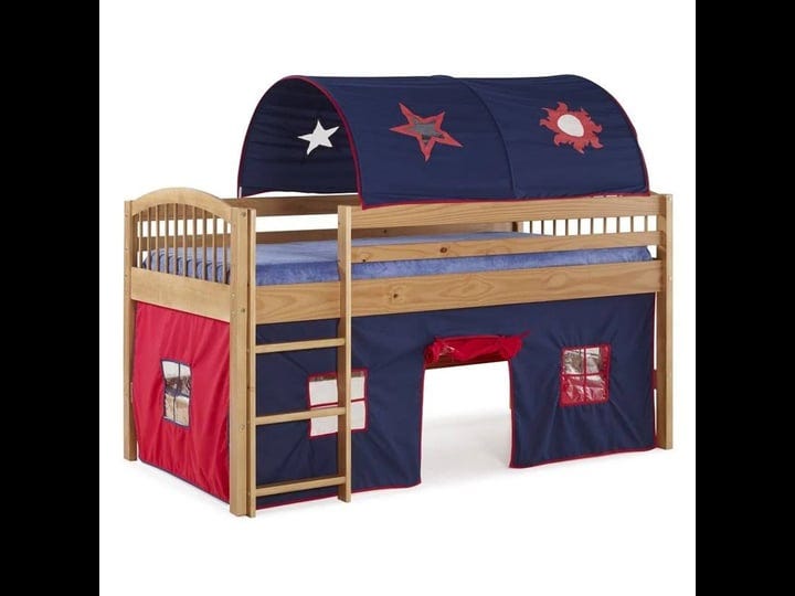 rosebery-kids-roseberry-kids-junior-loft-bed-blue-tent-and-playhouse-with-red-trim-in-cinnamon-1