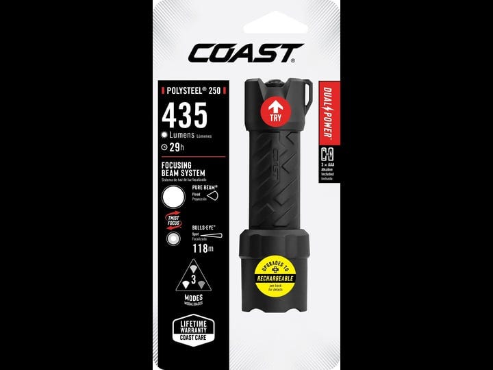 coast-320-lumen-250-heavy-duty-polysteel-waterproof-led-flashlight-with-twist-focus-each-1