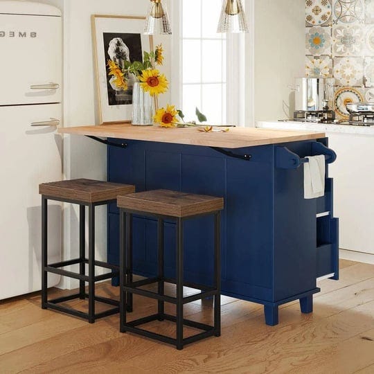 harper-bright-designs-blue-rubber-wood-50-3-in-w-kitchen-island-with-drop-leaf-2-dining-stools-4-dra-1