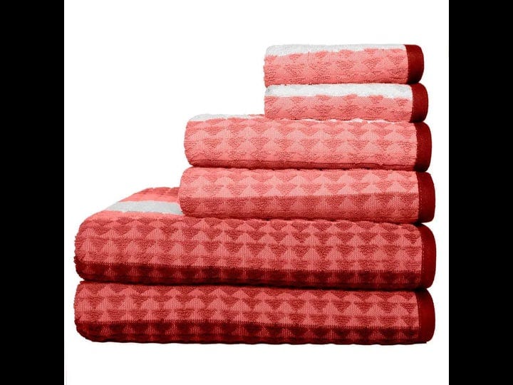 american-dawn-bryce-stripe-6-piece-lava-falls-textured-cotton-bath-towel-set-1