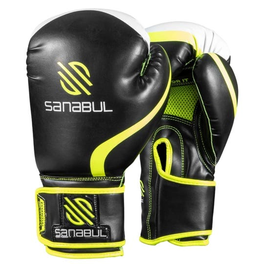 sanabul-essential-gel-boxing-kickboxing-gloves-black-green-10-oz-1