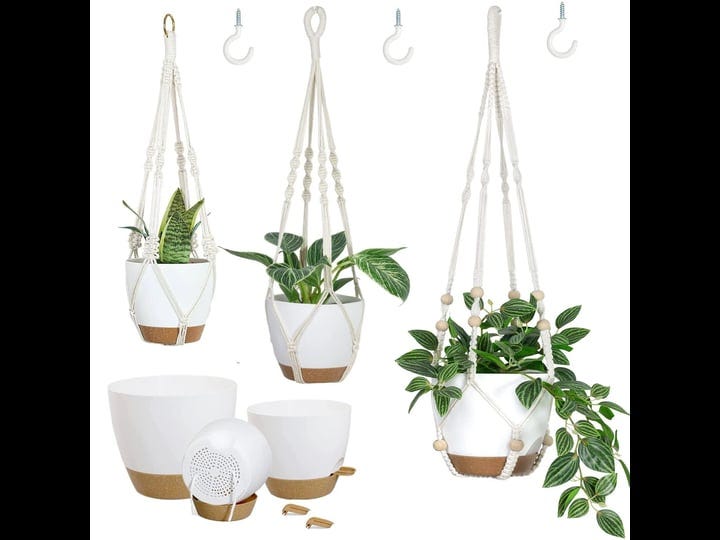 bouqlife-hanging-planters-with-macrame-plant-hangers-for-indoor-outdoor-plants-3-set-self-watering-p-1