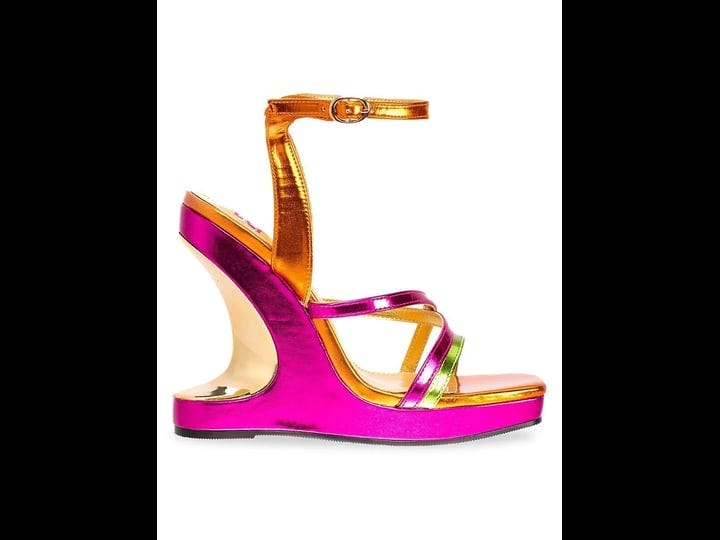 ashley-kahen-womens-mamamia-metallic-wedge-sandals-fuchsia-size-13