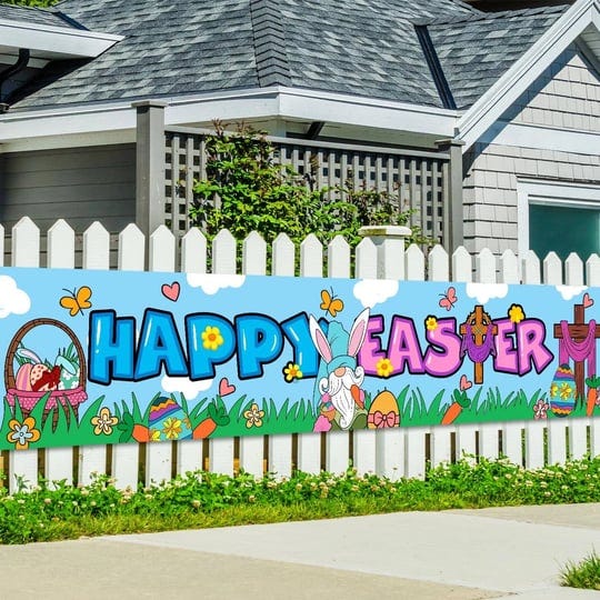 large-happy-easter-banner-easter-bunny-yard-sign-egg-hunt-decorations-spring-bunny-egg-butterfly-flo-1