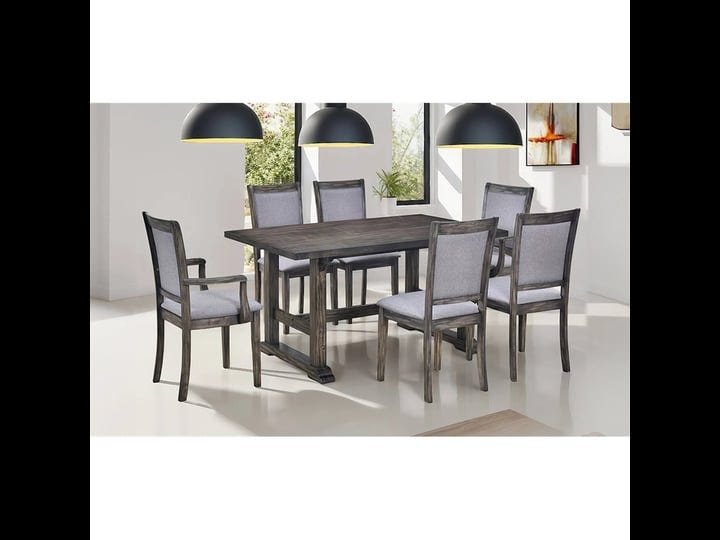 yjtonwin-7-piece-trestle-dining-table-set-size-grey-1