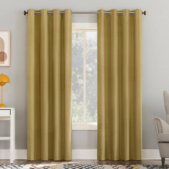 sun-zero-cameron-100-blackout-thermal-insulated-grommet-single-curtain-panel-yellow-50x63-1