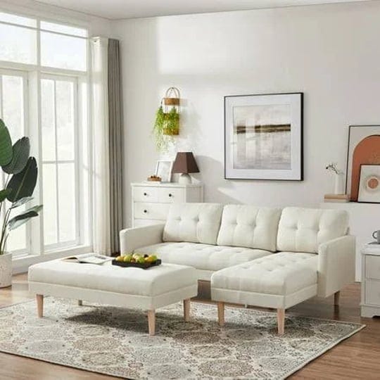 beige-sectional-sofa-bed-l-shape-sofa-chaise-lounge-with-ottoman-bench-size-71-1