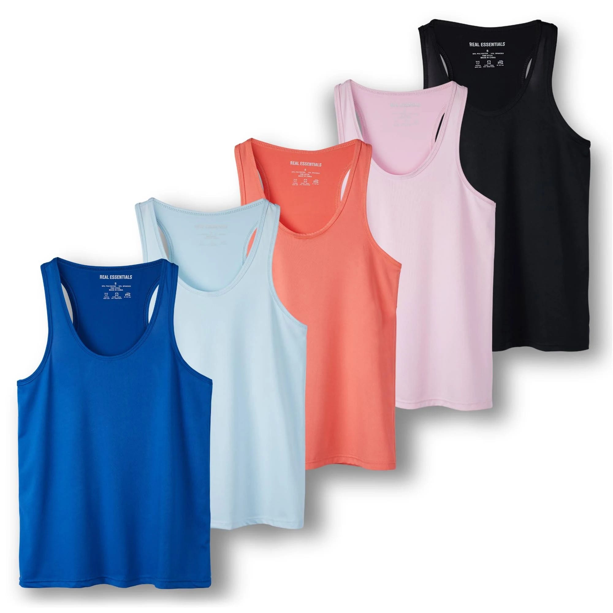 Comfortable Moisture-Wicking Women's Racerback Tank Top for Active Living | Image
